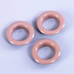 Painted Pink Round Grommet Eyelet