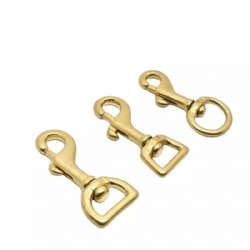 Solid Brass 20mm Snap Hooks