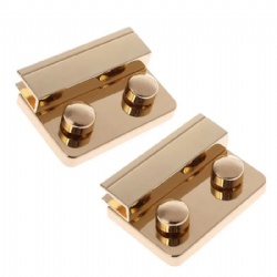 Handbag Metal Twist Lock Gold Plating