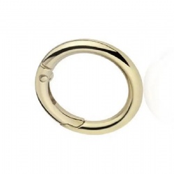 Metal Spring Gate Ring For Handbag