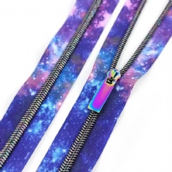 Custom Coil Rainbow Nylon Zipper