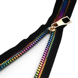 5# Nylon Rainbow Teeth Zipper