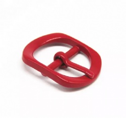 Custom Paint Red Shoe Buckle