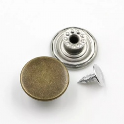 Custom Exquisite Jeans Brass Buttons