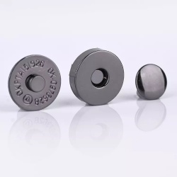 Metal Bag Parts Magnetic Button