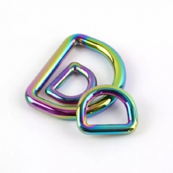 Factory Rainbow Metal D-Ring